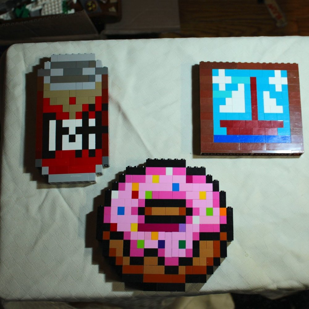 8-Bit Simpsons Wall Art